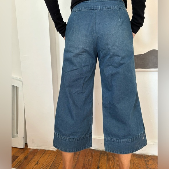 Vintage MARC JACOBS High Waisted Wide leg cropped jeans - Picture 3 of 7